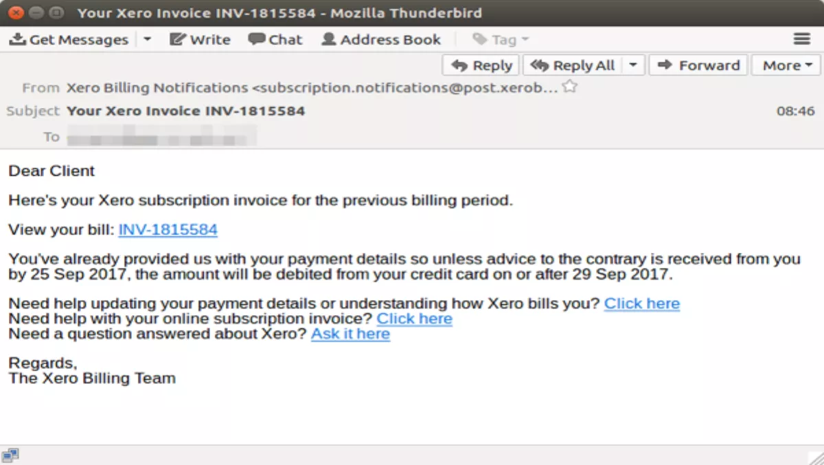 Email scammers targeting SMBs under guise of accounting software