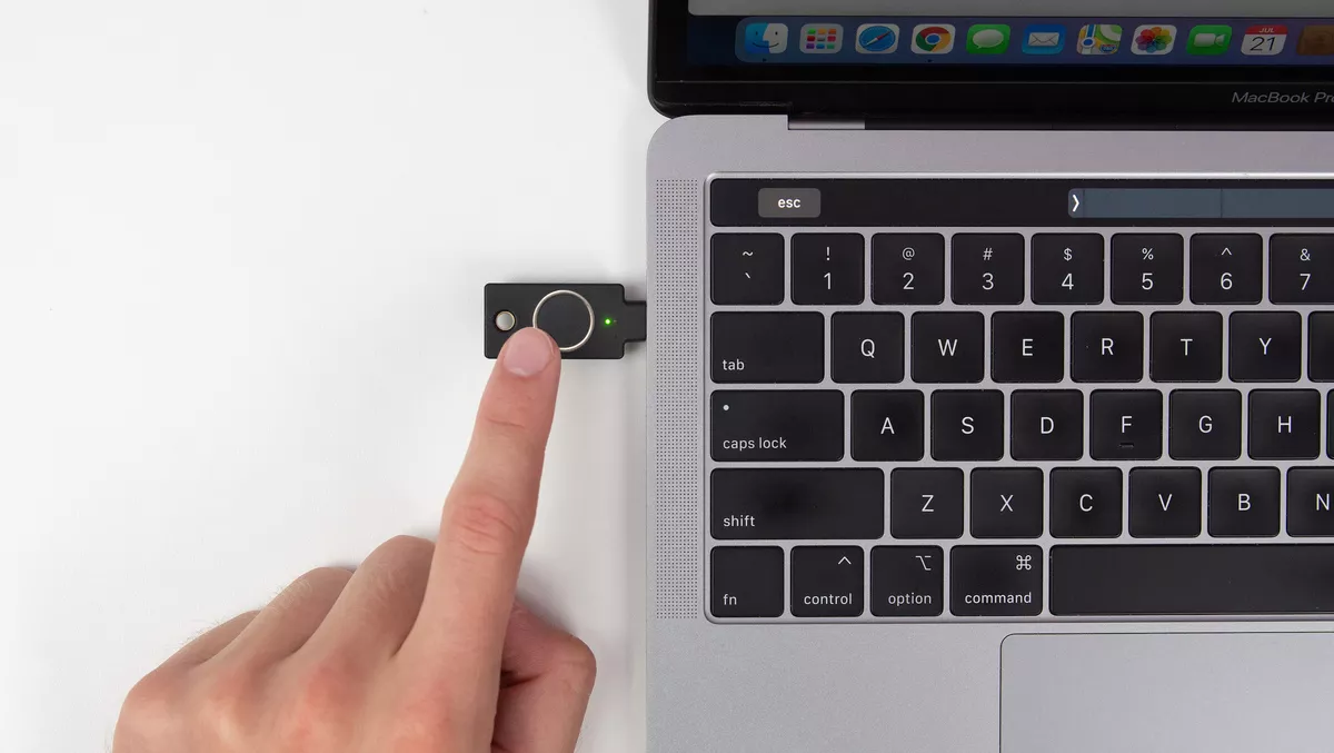 Yubico adds fingerprint recognition to YubiKey hardware security device