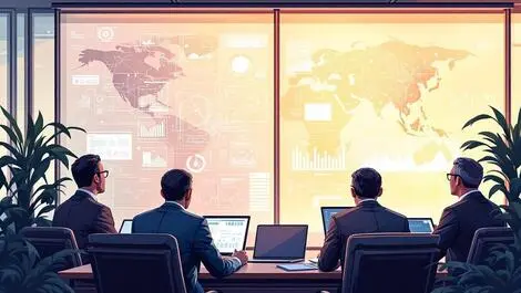 Asia pacific government officials collaborating on ai digital data networks