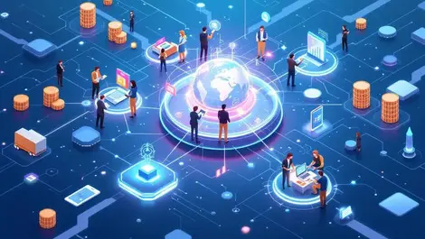 Interconnected digital nodes ai driven data integration workflow automation