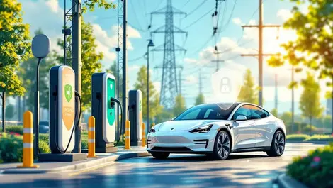 Ev charging station cybersecure smart grid open source shield