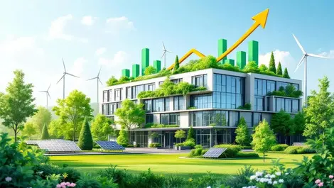 Schneider electric france eco office solar wind esg landscape art