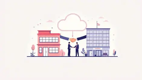 Greek and modern europe office buildings cloud merger se europe