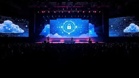 London tech conference stage cybersecurity ai quantum cloud
