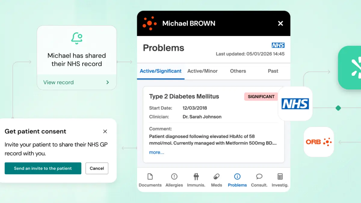 Semble & ORB launch NHS GP record link for private care